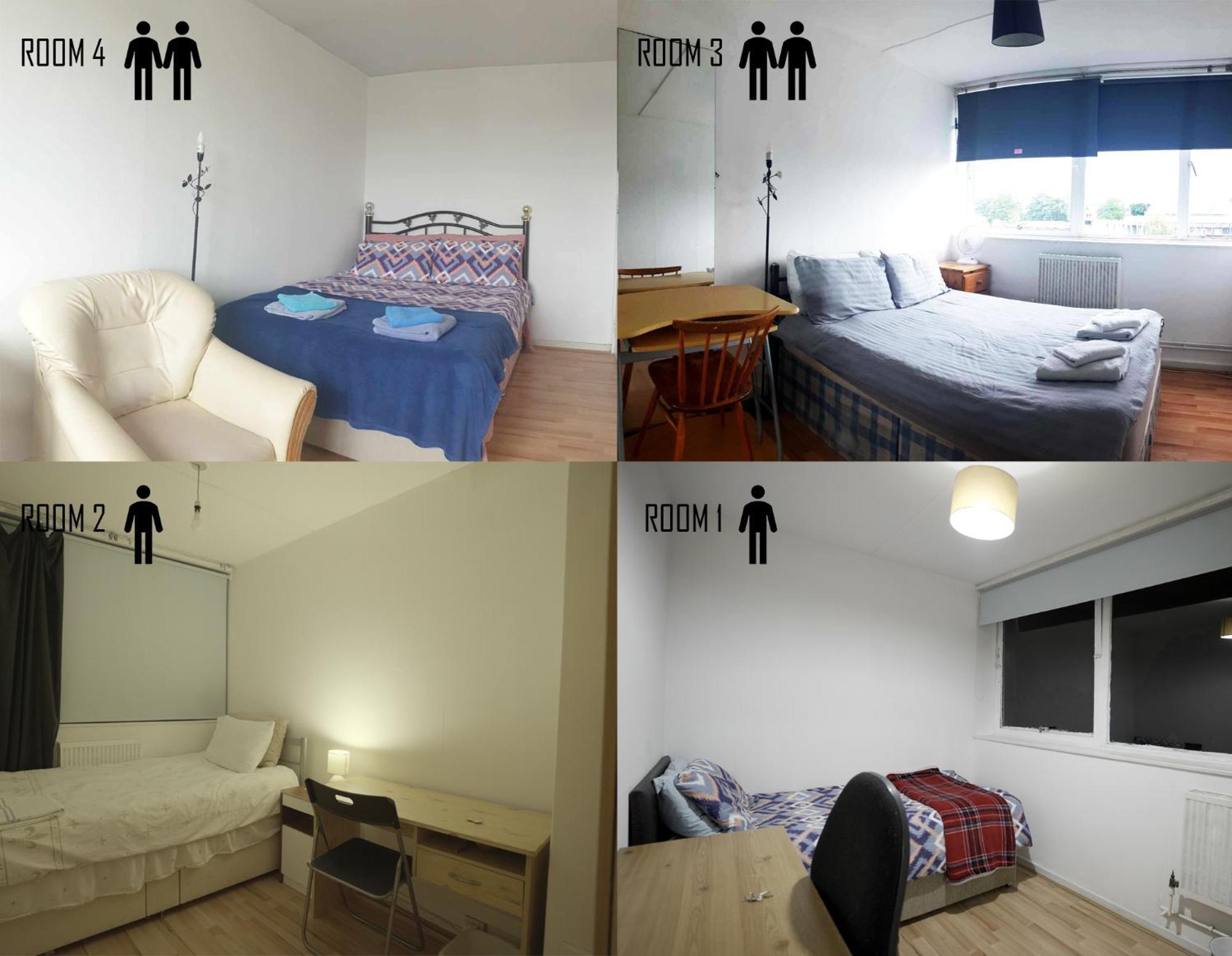 Elephant & Castle - Zone 2 - Private Rooms - Shared Bathroom Лондон Экстерьер фото